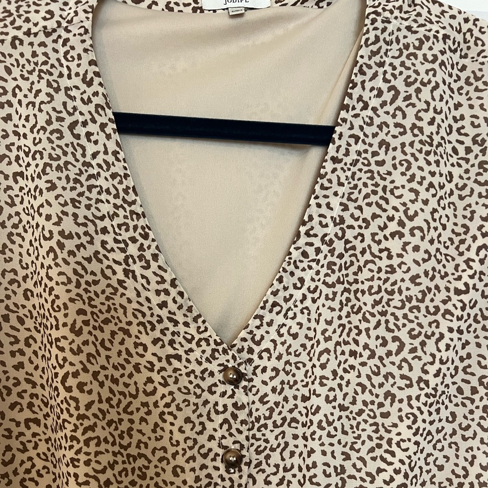 Jodifl 1X animal print dress